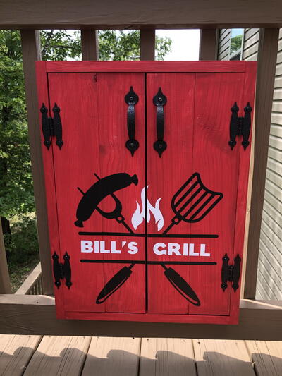 Grill Tools Organizer