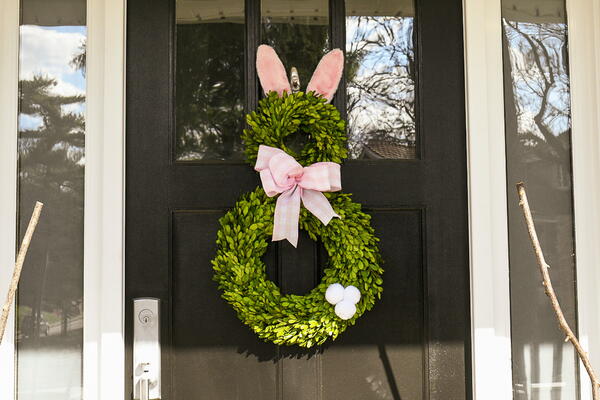 Easter Bunny Wreath Easter Bunny Wreath