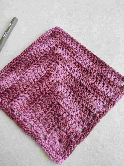 Mitered Crochet Square Mitered Crochet Square