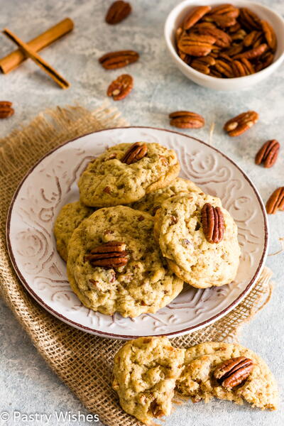 Vegan Pecan Cookies Vegan Pecan Cookies