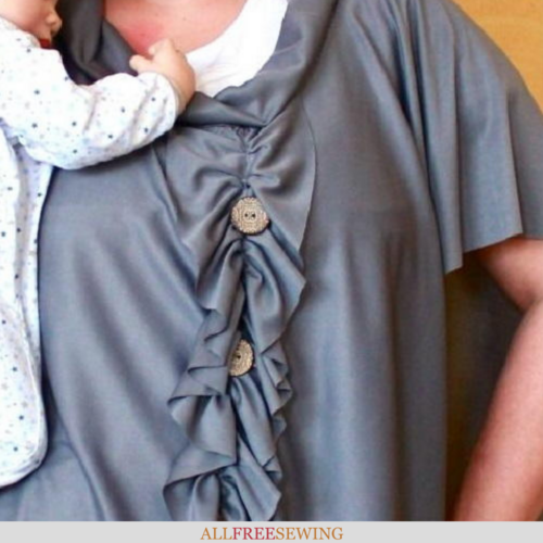 Stylish Nursing Cover Tutorial Stylish Nursing Cover Tutorial