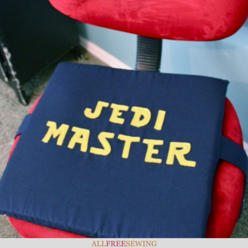 Star Wars Inspired Chair Cushion DIY Star Wars Inspired Chair Cushion DIY