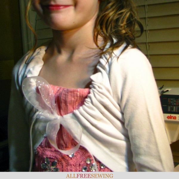 How to Sew a Shrug from a T-Shirt How to Sew a Shrug from a T-Shirt