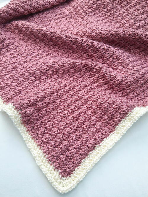 Crochet Sedge Stitch Baby Blanket