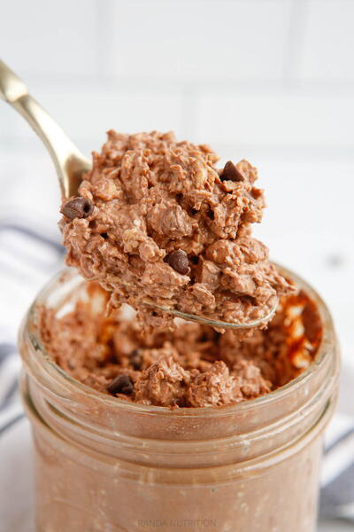 Brownie Batter Overnight Oats Brownie Batter Overnight Oats