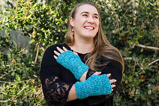 Simple Tunisian Crochet Fingerless Gloves Simple Tunisian Crochet Fingerless Gloves