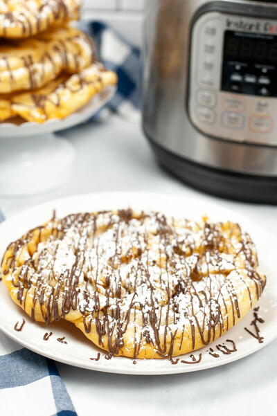 How To Make A Homemade Funnel Cake (in The Instant Pot!)