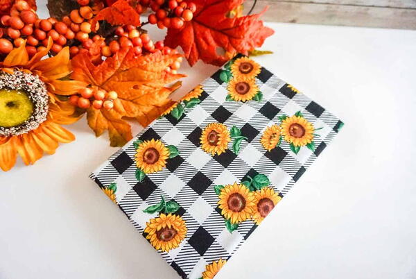 Diy Fabric Book Cover Diy Fabric Book Cover