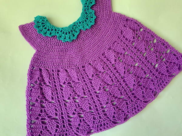 Crochet Baby Lacy Summer Dress Easy To Make Crochet Baby Lacy Summer Dress Easy To Make