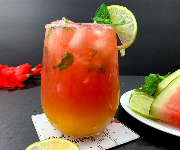 Sunset Mocktail Sunset Mocktail