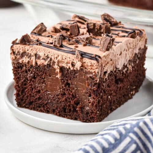 Chocolate Poke Cake Chocolate Poke Cake