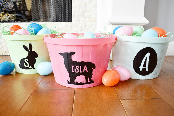 Cricut Easter Baskets Cricut Easter Baskets