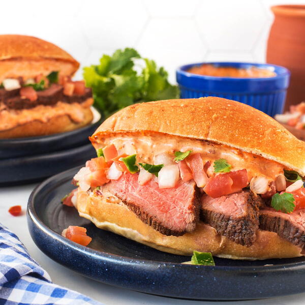Grilled Tri-tip Sandwich Grilled Tri-tip Sandwich