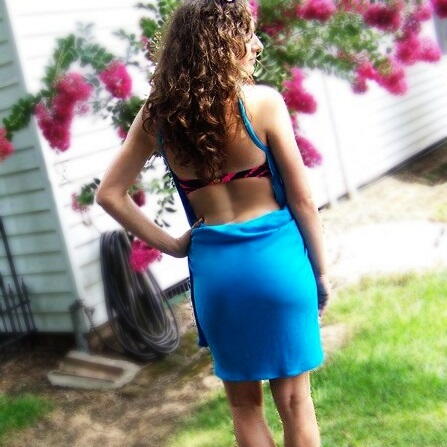 Victorias Secret Inspired Backless Swim Cover Victorias Secret Inspired Backless Swim Cover