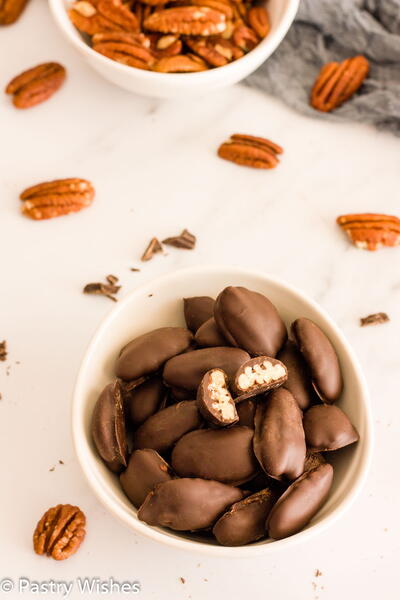 Chocolate Covered Pecans Chocolate Covered Pecans