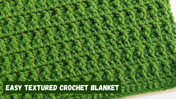 Easy Textured Crochet Blanket Easy Textured Crochet Blanket