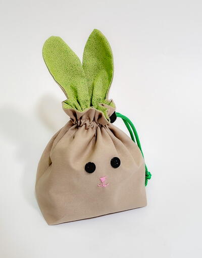 Bunny Drawstring Pouch
