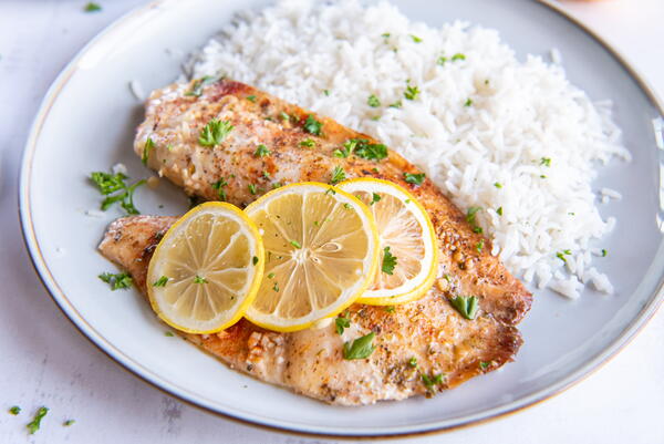 Garlic Lemon Tilapia Garlic Lemon Tilapia
