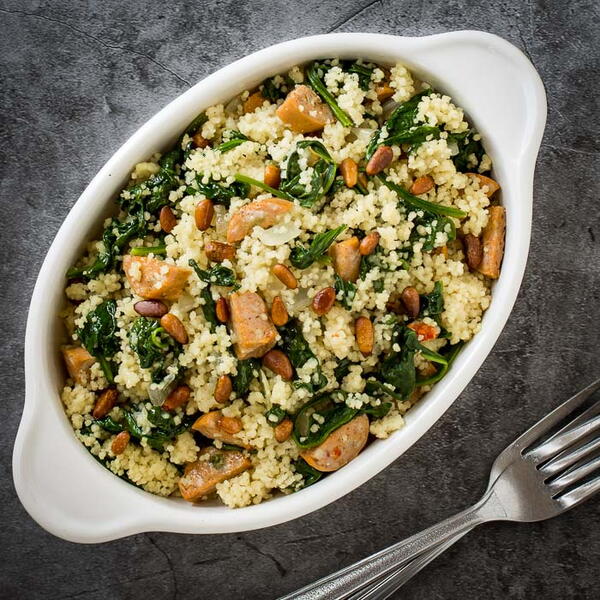 One Pot Sausage And Couscous One Pot Sausage And Couscous