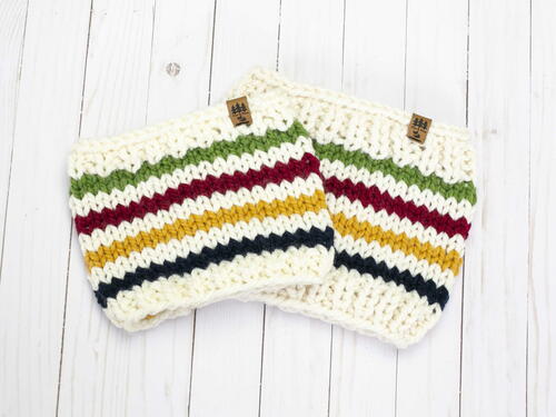 Classic Pendleton Stripe Cowl Scarf Classic Pendleton Stripe Cowl Scarf