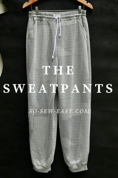 Sweatpants Free Sewing Pattern Sweatpants Free Sewing Pattern
