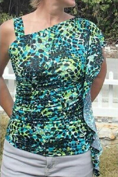 Waterfall Top Free Sewing Pattern Waterfall Top Free Sewing Pattern