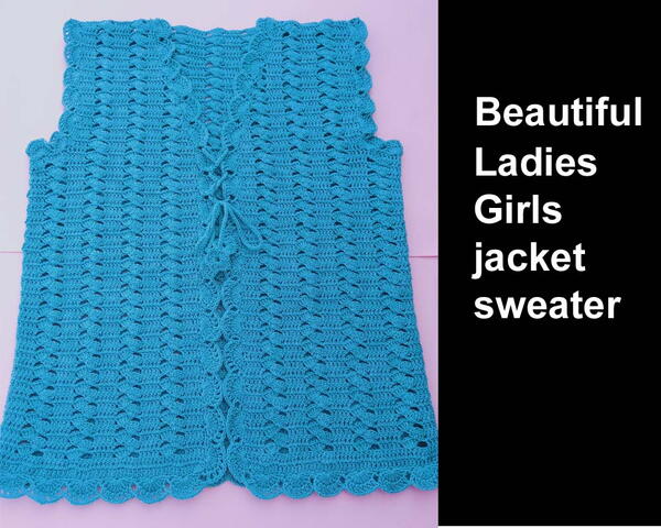 Crochet Beautiful Ladies Sweater Pattern Girls Cardigan Crochet Beautiful Ladies Sweater Pattern Girls Cardigan