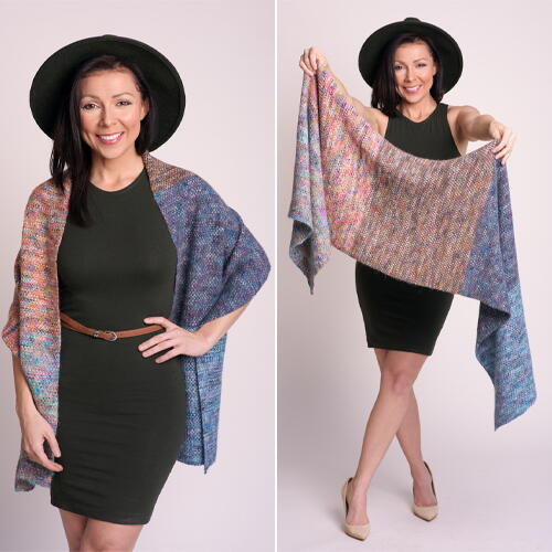 Knitted Worth Shawl Knitted Worth Shawl