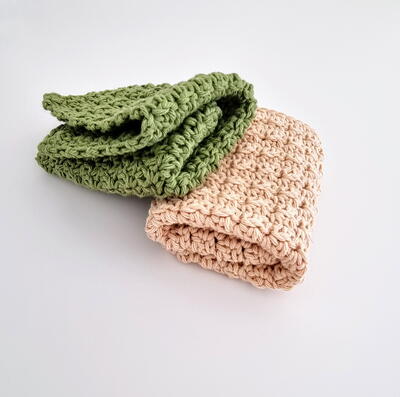 Easy Crochet Dishcloth