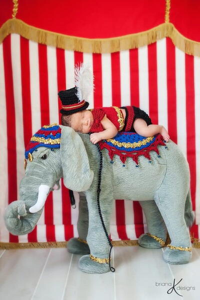 Newborn Circus Baby Outfit Newborn Circus Baby Outfit