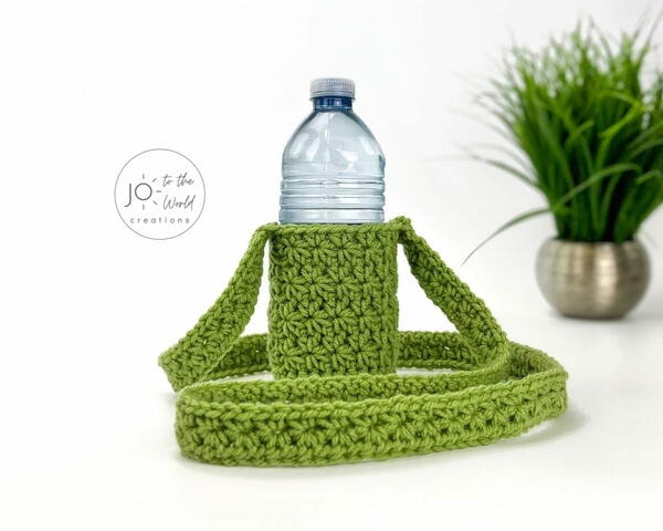Crochet Water Bottle Holder Pattern Crochet Water Bottle Holder Pattern