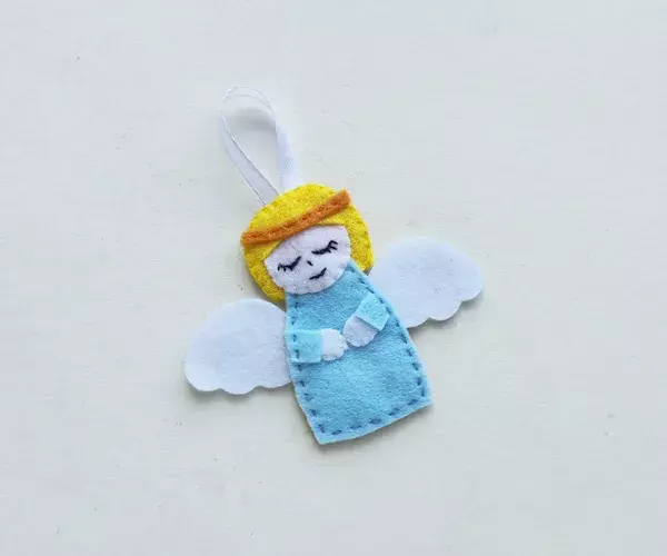 Felt Angel Ornament Felt Angel Ornament