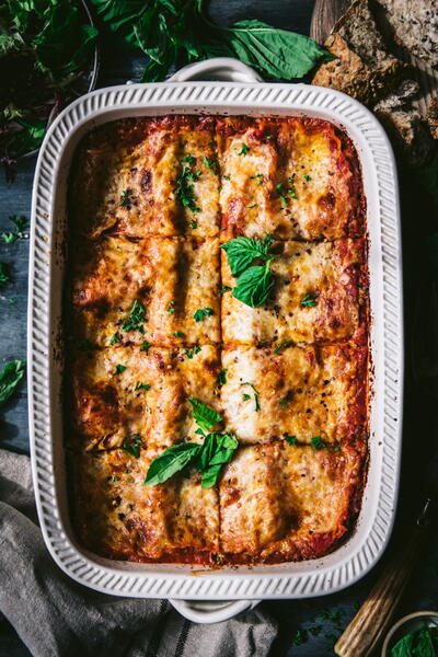 Quick And Easy Spinach Lasagna Quick And Easy Spinach Lasagna