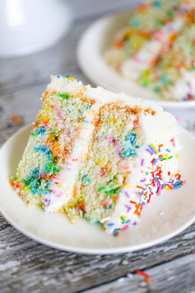 Rainbow Sprinkle Cake Rainbow Sprinkle Cake
