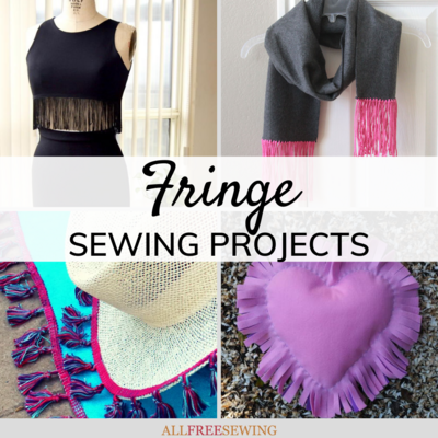 DIY Fringe: 25+ Fantastic Fringed Sewing Projects