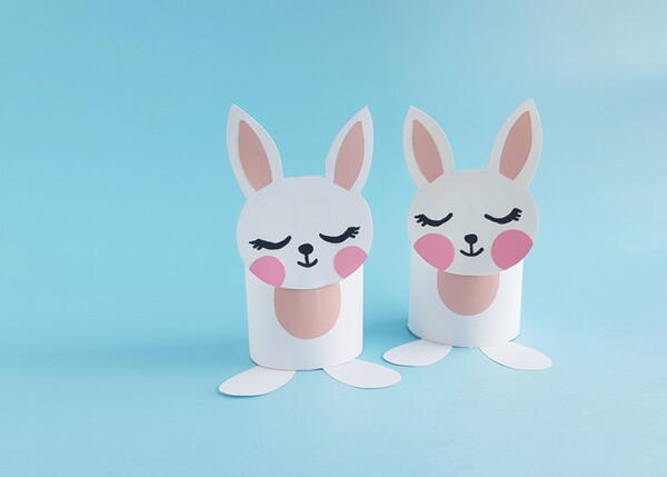 Toilet Paper Roll Bunny Craft Toilet Paper Roll Bunny Craft