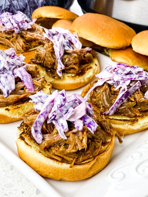 Instant Pot Pulled Bbq Pork Sliders Is Out Of This World Instant Pot Pulled Bbq Pork Sliders Is Out Of This World