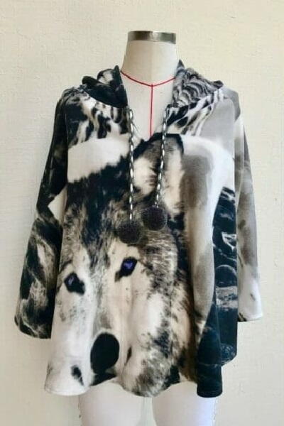 Small Hooded Poncho Pattern Small Hooded Poncho Pattern