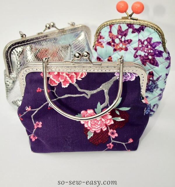 DIY Metal Frame Purse DIY Metal Frame Purse