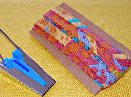 Making Continuous Bias Binding Tape Making Continuous Bias Binding Tape