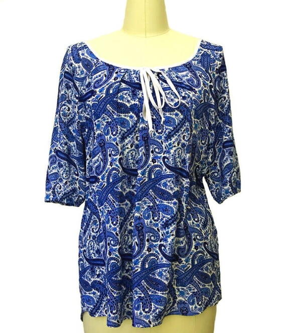 34 Sleeves Boho Blouse 34 Sleeves Boho Blouse