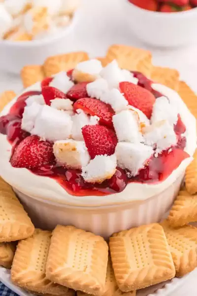 Strawberry Cheesecake Dip Strawberry Cheesecake Dip