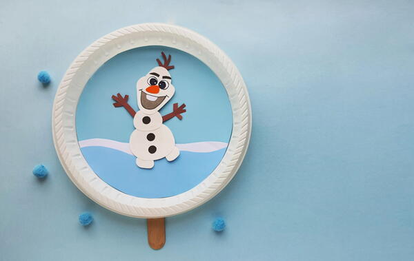 Olaf Paper Craft Olaf Paper Craft