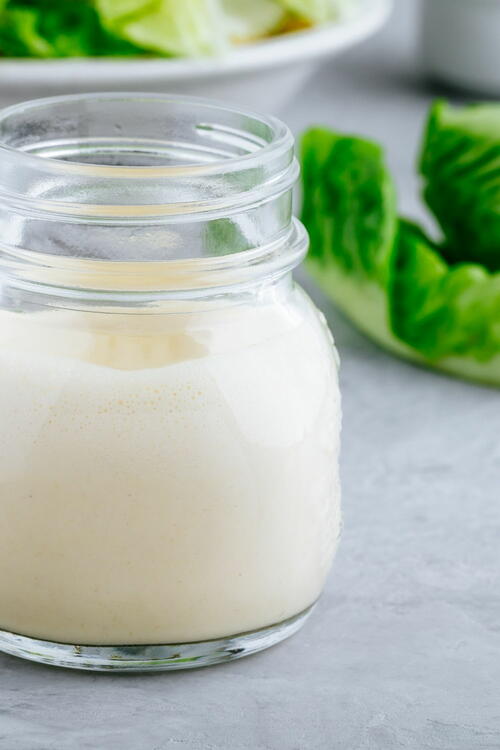Easy Homemade Caesar Salad Dressing Recipe Easy Homemade Caesar Salad Dressing Recipe