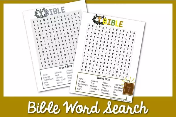 Bible Word Search Bible Word Search