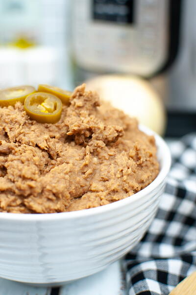 Instant Pot Restaurant Style Refried Beans Instant Pot Restaurant Style Refried Beans