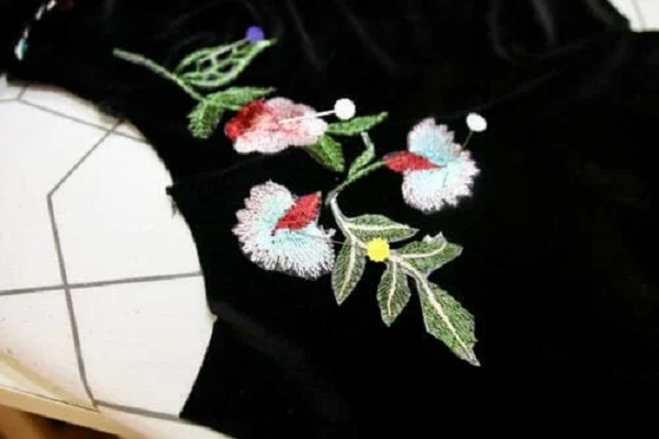How To Make and Attach Embroidered Patches to Velvet How To Make and Attach Embroidered Patches to Velvet