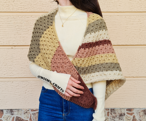 Forest Beehive Shawlette Forest Beehive Shawlette