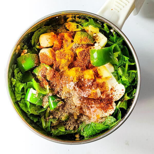 Oven Roasted Hariyali Paneer Tikka Oven Roasted Hariyali Paneer Tikka