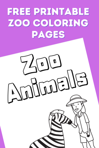 Printable Zoo Coloring Pages